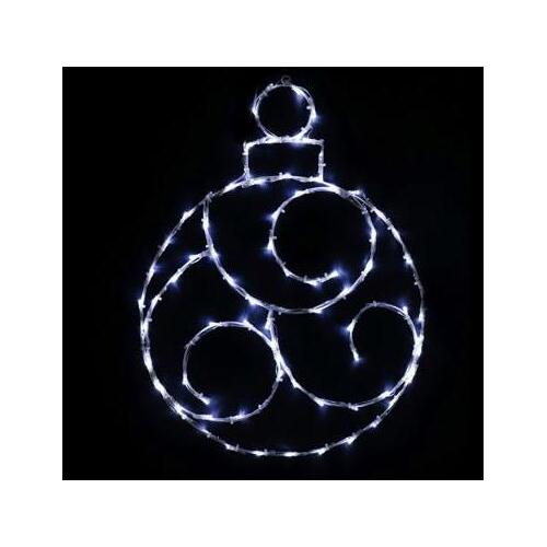 60cm Warm White Twinkle Bauble - PREORDER