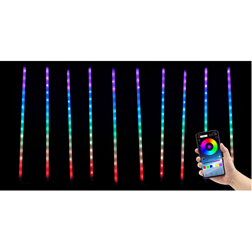 10 RGB Lightshow Path Poles - PREORDER