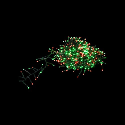 10.4m Red & Green White Cluster Light