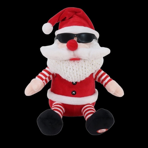 Jingle Bells Santa with Jingling Moustache