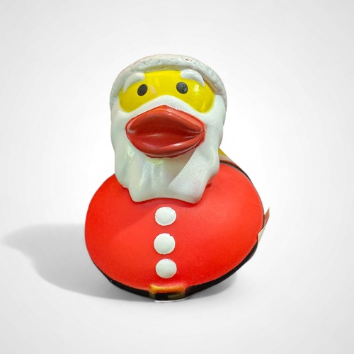 Christmas Duck Santa