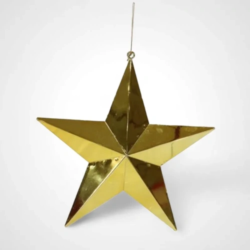 40cm Gold Outdoor Star 