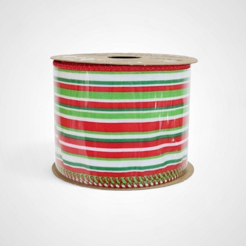 63mm Candy Ribbon 2.7m(Thin Stripes) - AVAIL OCT 2024