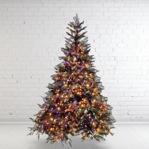 6 Ft Lit Warm White & Colour Changing Christmas Tree